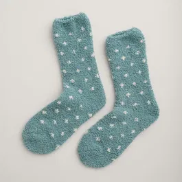 Seasalt Fluffies Short Socks Confetti Lichen Size 4-7