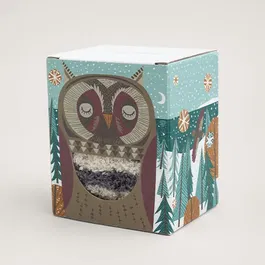 Seasalt Single Fluffies Socks Box Mini Cornish Steel Size 4-7