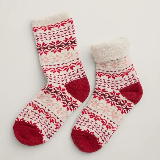 Seasalt Cabin Socks Ripe Berry Dahlia Size 4-7