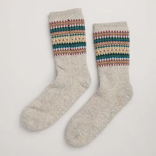 Seasalt Cottage Socks Spring Fair Aran Mix Size 4-7