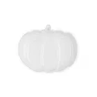 Le Creuset White Stoneware Medium Pumpkin Dish
