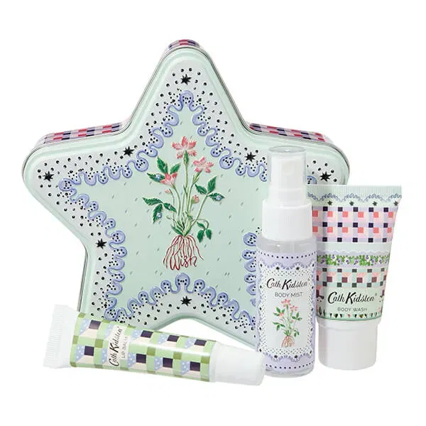 Cath Kidston Roots & Raindrops Feel Like a Star Tin