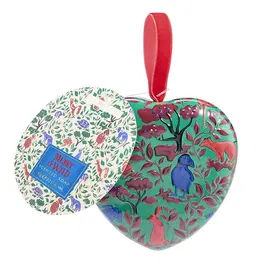 Heathcote & Ivory Merry and Wild Scented Soap in Heart Shaped Tin 90g