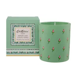 Cath Kidston Home Fragrance Memory Lane Light Green Glass Candle 180g