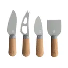 Taylor`s Eye Witness Brooklyn Beech 4 Piece Cheese Knife Set