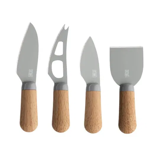 Taylor`s Eye Witness Brooklyn Beech 4 Piece Cheese Knife Set