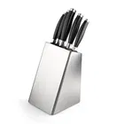 Sabatier Professional 5 Piece Stainless Steel Knife Block Set