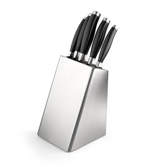 Sabatier Professional 5 Piece Stainless Steel Knife Block Set