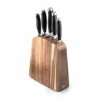 Sabatier Professional 5 Piece Acacia Wood Knife Block Set