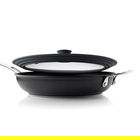 Taylor`s Eye Witness Silicone and Glass Large Universal Pan Lid Black 26-28-30cm