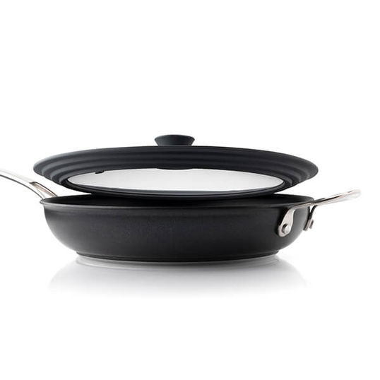Taylor`s Eye Witness Silicone and Glass Large Universal Pan Lid Black 26-28-30cm