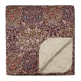 Morris & Co Blackthorn Throwover 260X265cm Damson