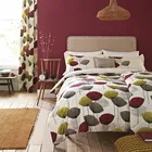 Sanderson Options Dandelion Clocks Duvet Cover Set Super King Size Blackcurrant