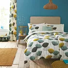 Sanderson Options Dandelion Clocks Duvet Cover Set Super King Size Chaffinch