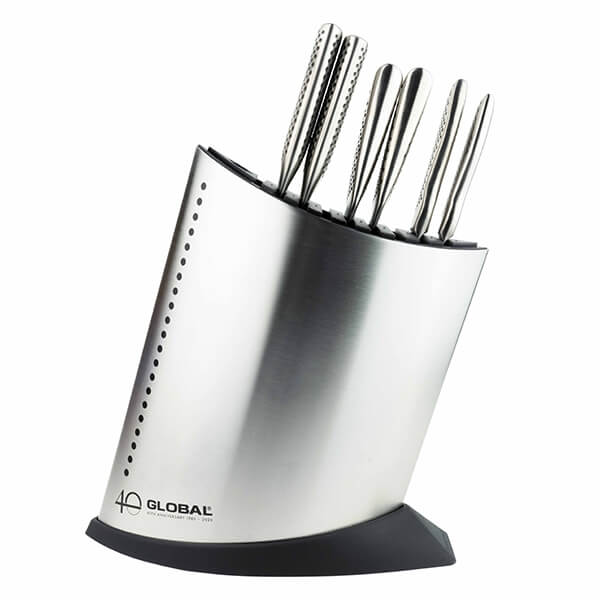 Global 40th Anniversary G52AN7D 7 Piece Knife Block Set