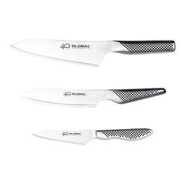 Global 40th Anniversary GS458110AN 3 Piece Knife Set