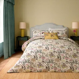 Sanderson Options Madagascar Cover Set King Size Damson