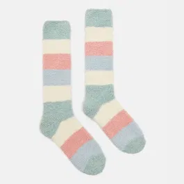 Joules Multi Bright Fluffy Socks