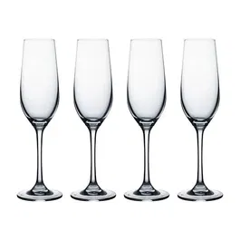 Ravenhead Kings 200ml Set of 4 Flute Glasses