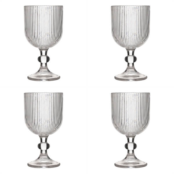 Ravenhead Linea 370ml Set of 4 Wine Glasses