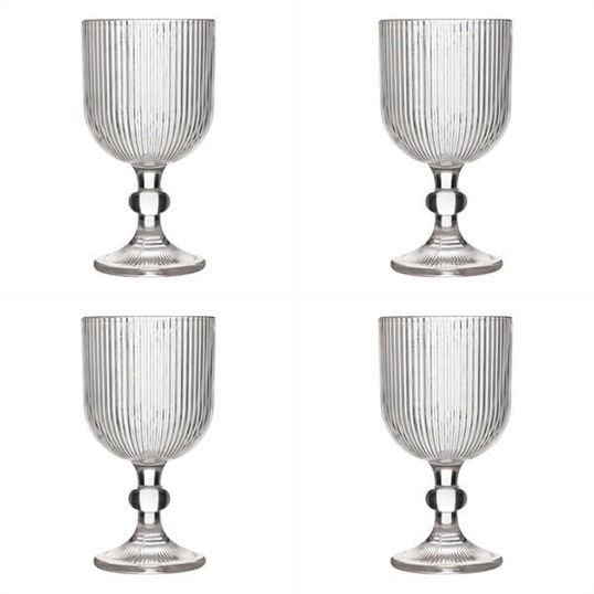 Ravenhead Linea 370ml Set of 4 Wine Glasses