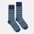 Joules Mens Blue Alby Fairisle Socks