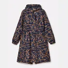 Joules Navy Blue Holkham Waterproof Packable Coat