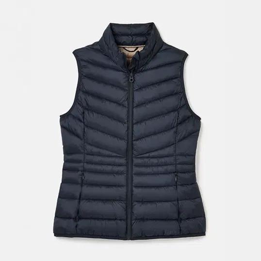 Joules Navy Kenley Showerproof Padded Gilet