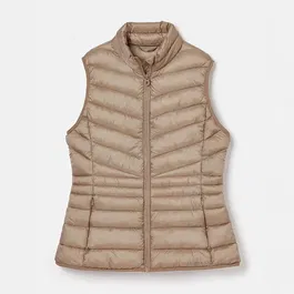 Joules Pearl Grey Kenley Showerproof Padded Gilet
