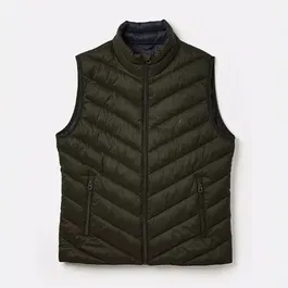 Joules Mens Green Garrett Showerproof Padded Gilet
