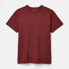 Joules Mens Burgundy Red Denton Jersey T-Shirt