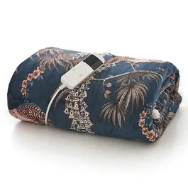 Deyongs Peacocks Heated Throw
