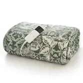 Deyongs Secret Garden Green Heated Throw