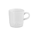 Le Creuset Holly White Stoneware 200ml Cappuccino Mug