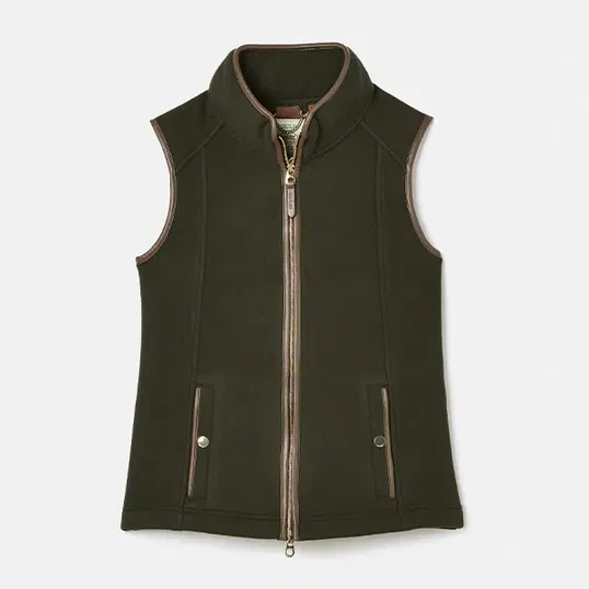 Joules Khaki Fairbourne Fleece Gilet