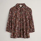 Seasalt 3/4 Embrace Shirt Mallow Blooms Pink Grass