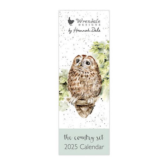 Wrendale Designs 2025 `The Country Set` Slim Calendar
