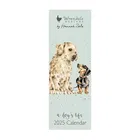 Wrendale Designs 2025 `A Dog`s Life` Slim Calendar
