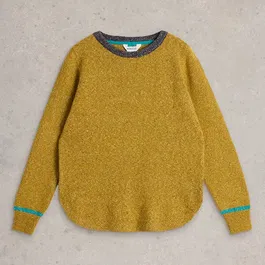 White Stuff Talia Nep Jumper Chart Multi