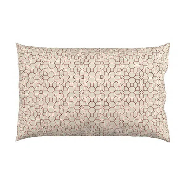 V&A Chinoiserie Charm Pillowcase Standard Pair Blue/Red