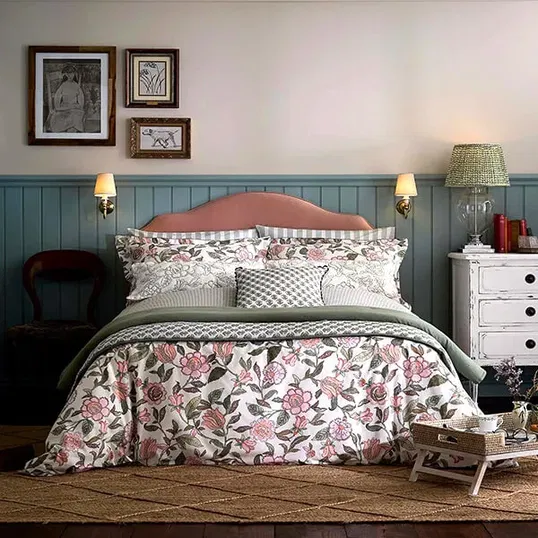 Joules Juliette Duvet Cover Set Double Khaki