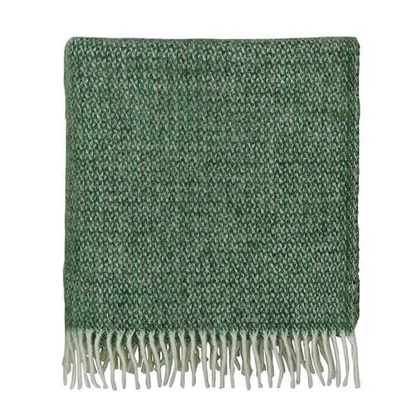 Burleigh For Bedeck Throw 130x170cm Green