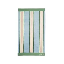 Joules Juliette Stripe Towels Hand Blue