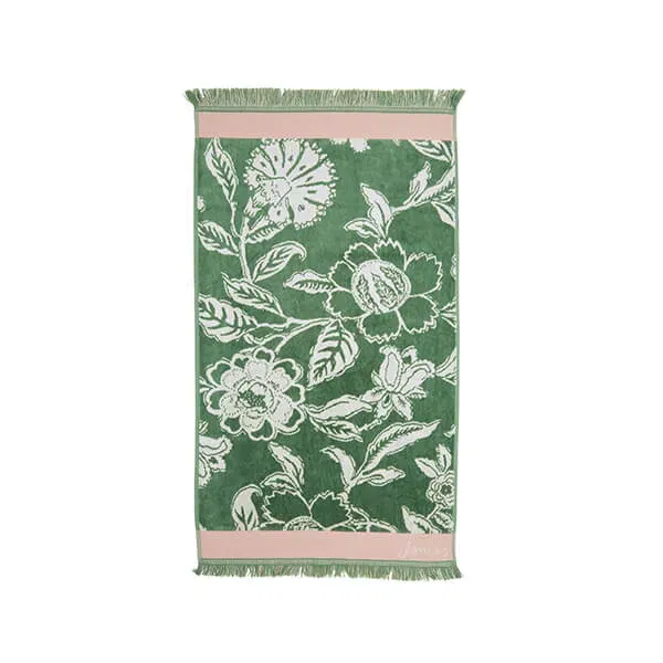 Joules Juliette Towels Hand Green