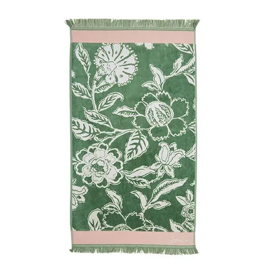 Joules Juliette Towels Bath Green