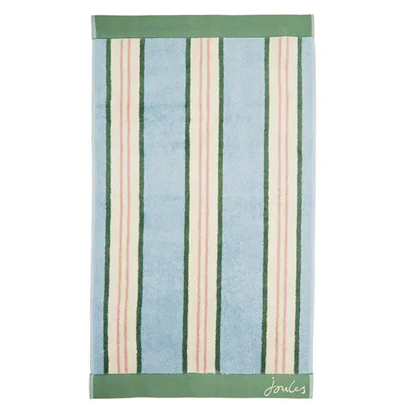 Joules Juliette Stripe Bath Sheet Blue