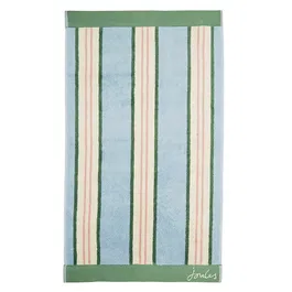 Joules Juliette Stripe Bath Sheet Blue