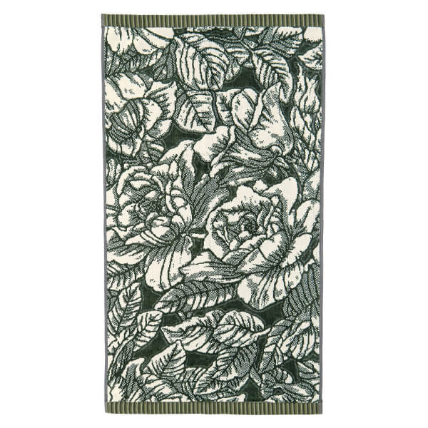 Burleigh For Bedeck Hibiscus Bath Sheet Green