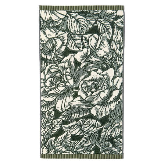 Burleigh For Bedeck Hibiscus Bath Sheet Green