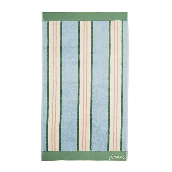 Joules Juliette Stripe Towels Bath Blue